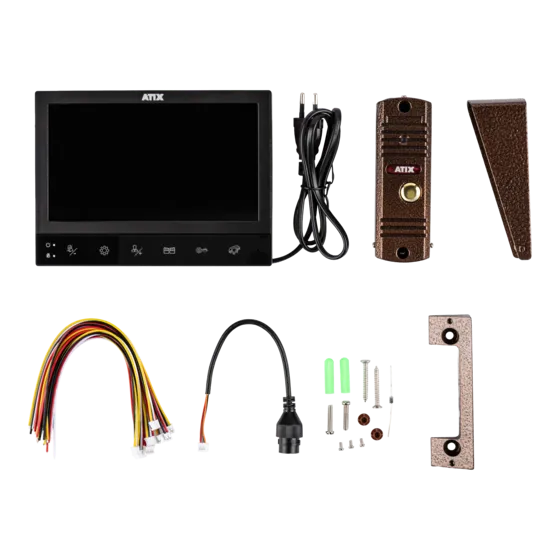 Комплектация AT-I-K741F/TW (V2) Black ATIX